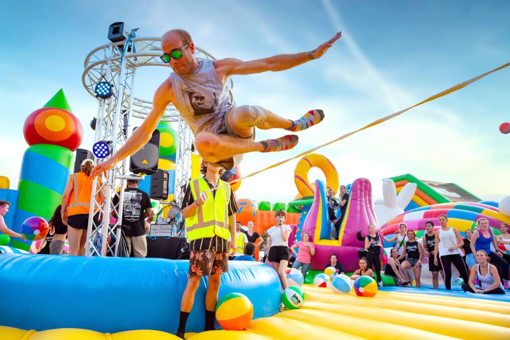 A publicity shot from Big Bounce Australia. Picture: Supplied