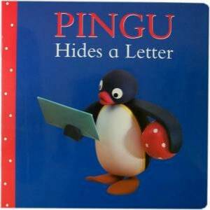 Elodie's favourite book is Pingu Hides a Letter.
