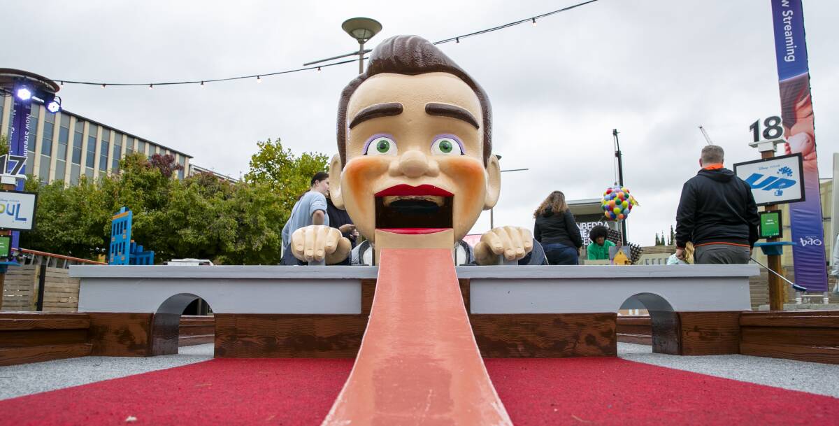 Don't miss Pixar Putt in Civic Square. Picture: Keegan Carroll