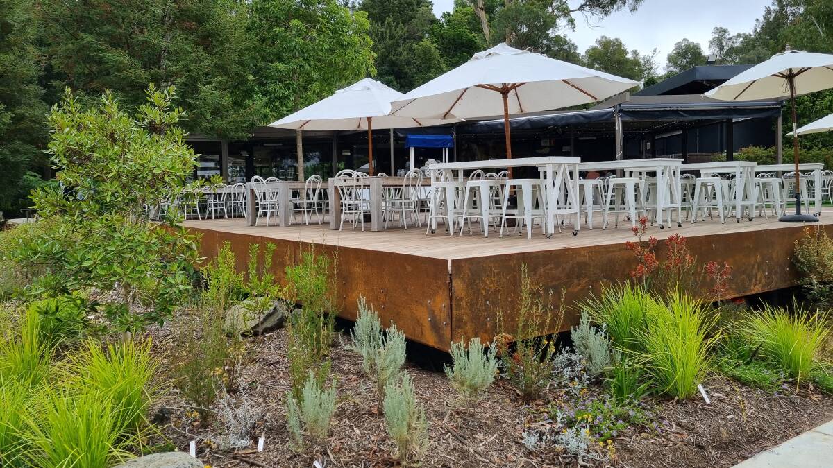 The new deck of the cafe at the Australian National Botanic Gardens. Picture: Supplied