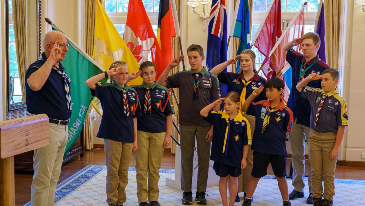 Governor-General David Hurley wants Governor House and its grounds to be used more often by the public, including scouts. Picture supplied 