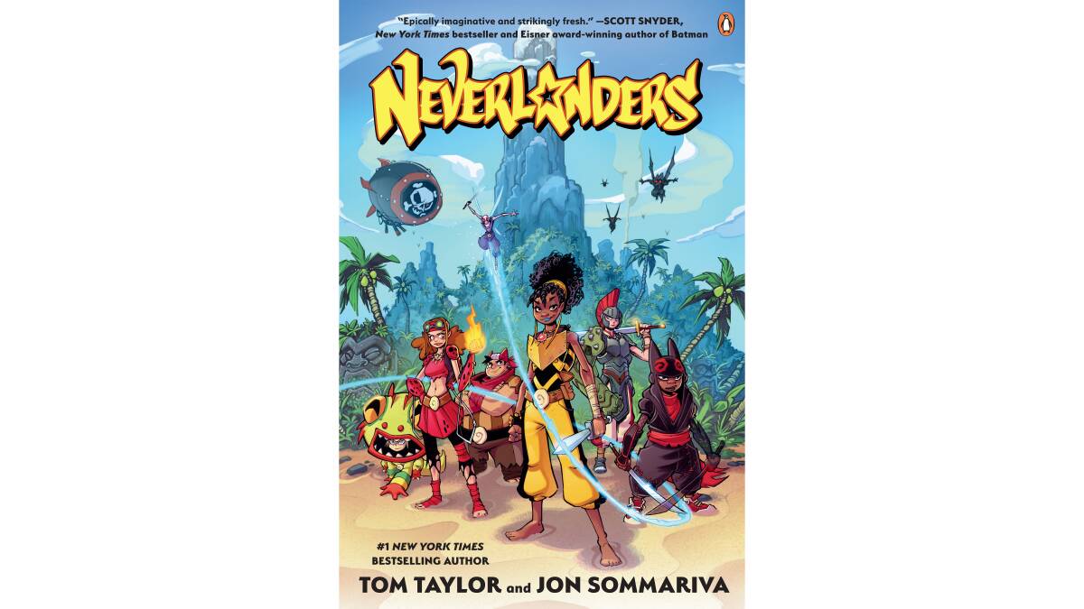 Neverlanders won book of the year for older readers. Picture supplied 
