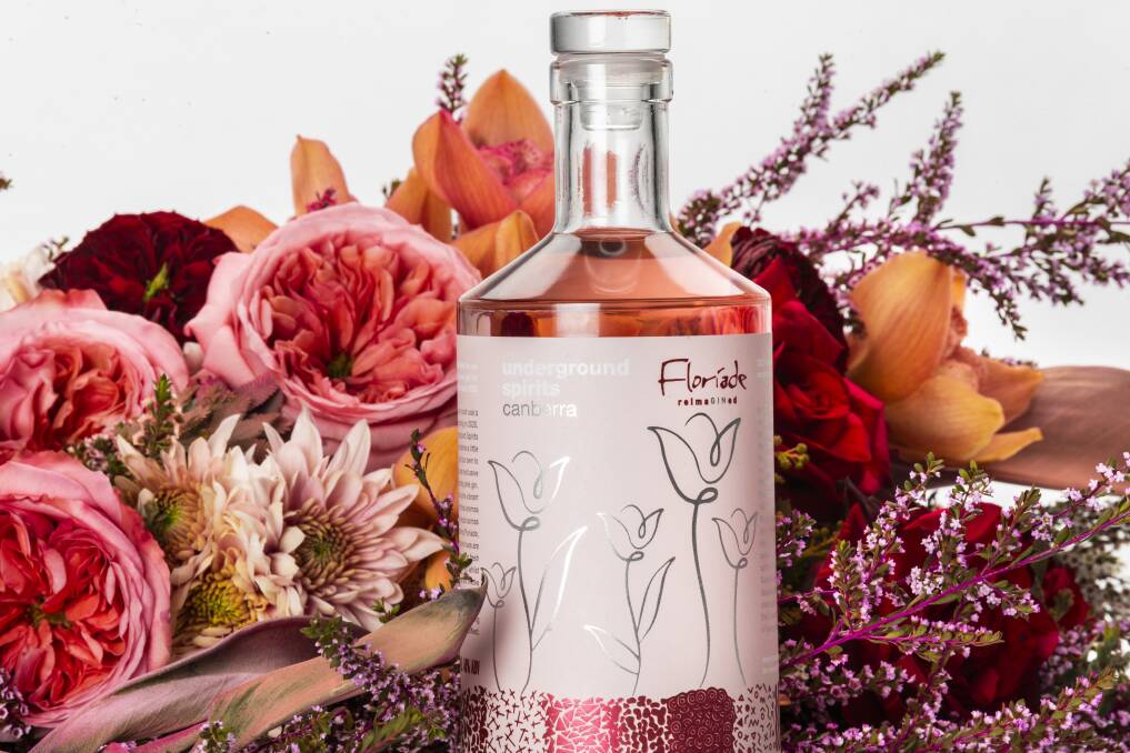 The gin is available for the online Floriade marketplace until October 11. Picture: Supplied