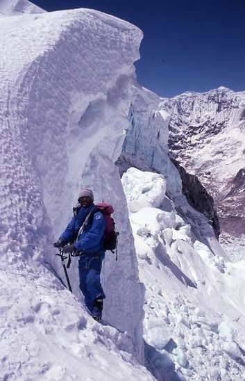 The mountaineers enjoy the wild freedom and isolation of their climbs - something they fear has now been lost on Mount Everest. Picture: Supplied