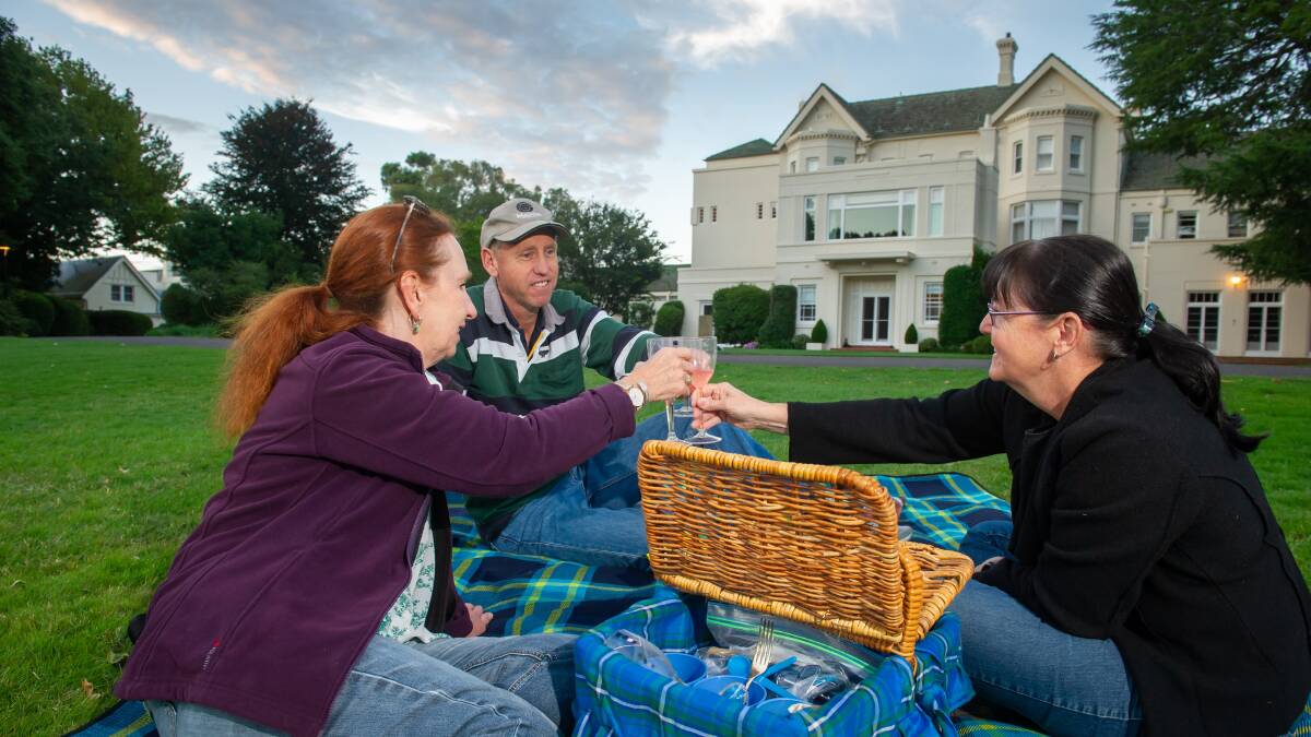 Enjoy after work drinks and a family picnic at Government House this Friday evening. Picture by Elesa Kurtz