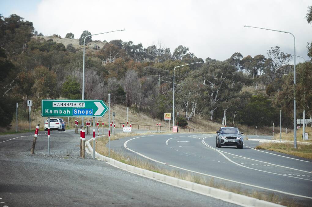 The traffic lights will be built at this intersection. . Picture: Dion Georgopoulos 