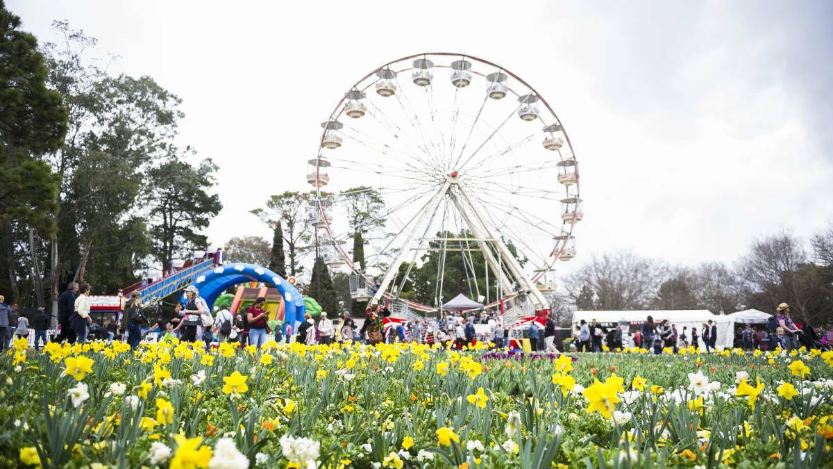 No decision has been made on whether Floriade will return to Commonwealth Park this year. Picture: Dion Georgopoulos 