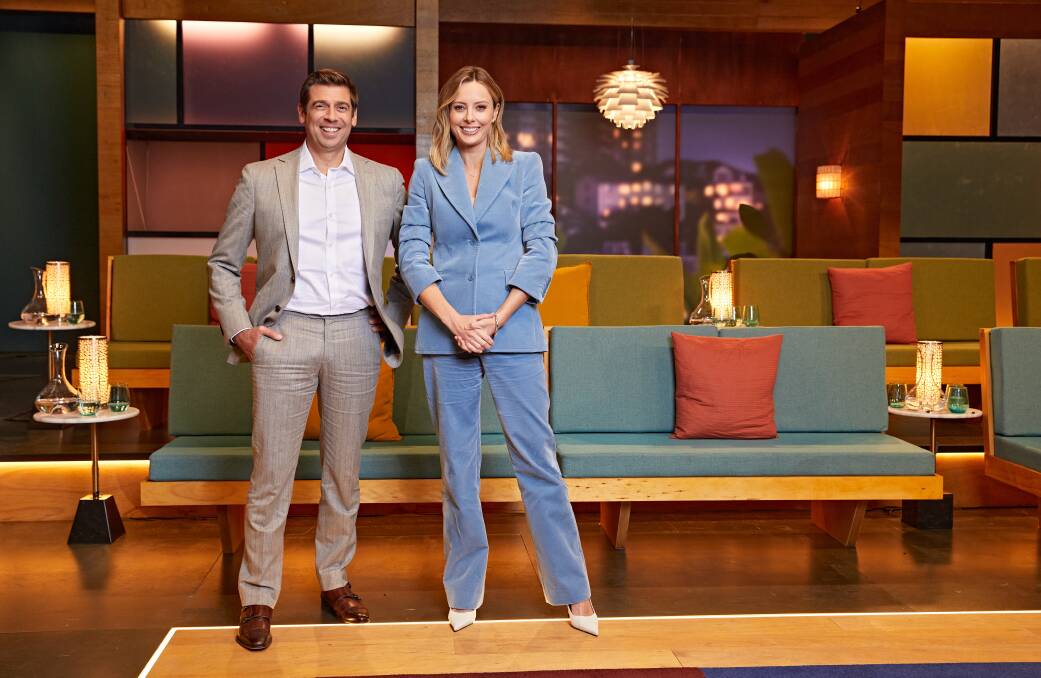 Parental Guidance co-hosts Dr Justin Coulson and Ally Langdon. Picture supplied 
