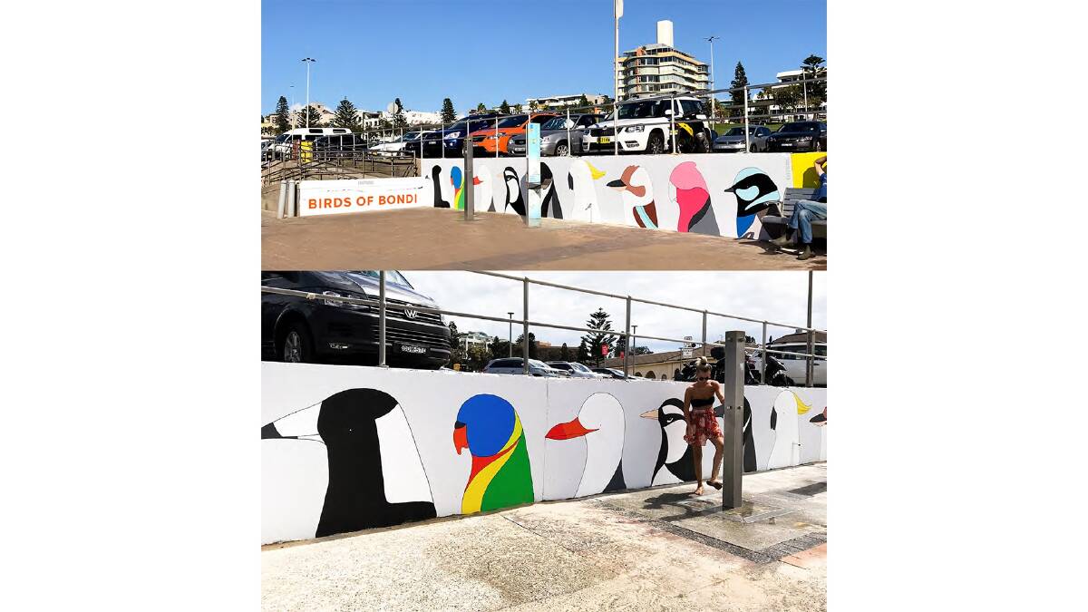 Canberra's Eggpicnic designers Camila De Gregorio and Christopher Macaluso have done major public work installations throughout Sydney, including at iconic Bondi Beach.
