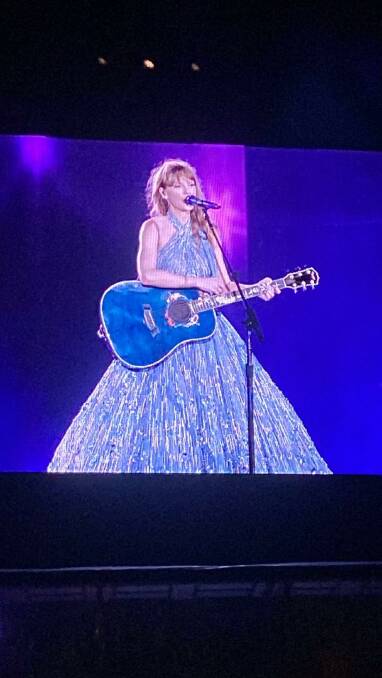 Taylor Swift was mesmerising in her Eras concerts. Picture by Georgie Hart