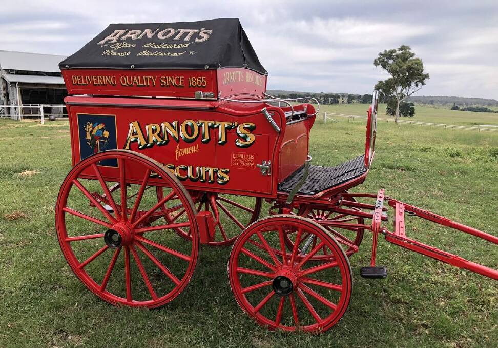 The beautifully restored Arnott's biscuit lorry. Picture supplied 