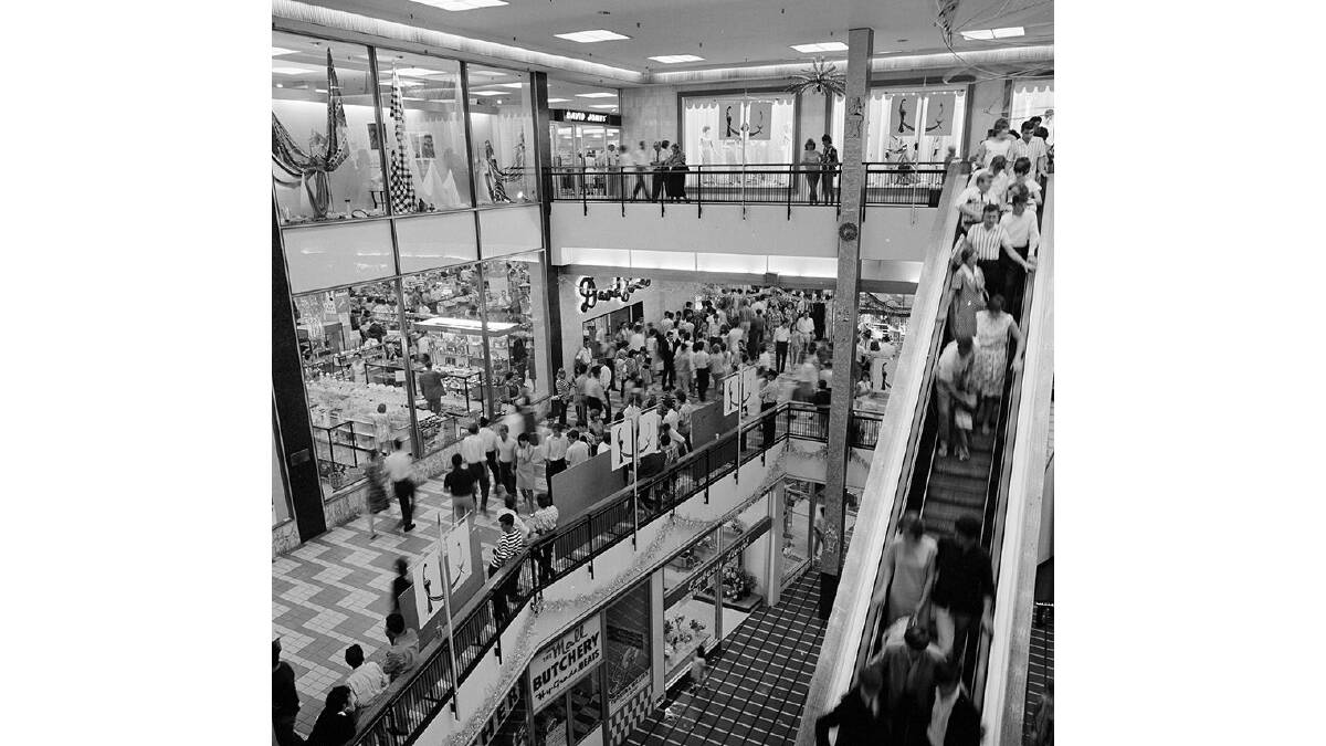 The Monaro Mall was the first shopping centre to run over three levels. Picture supplied