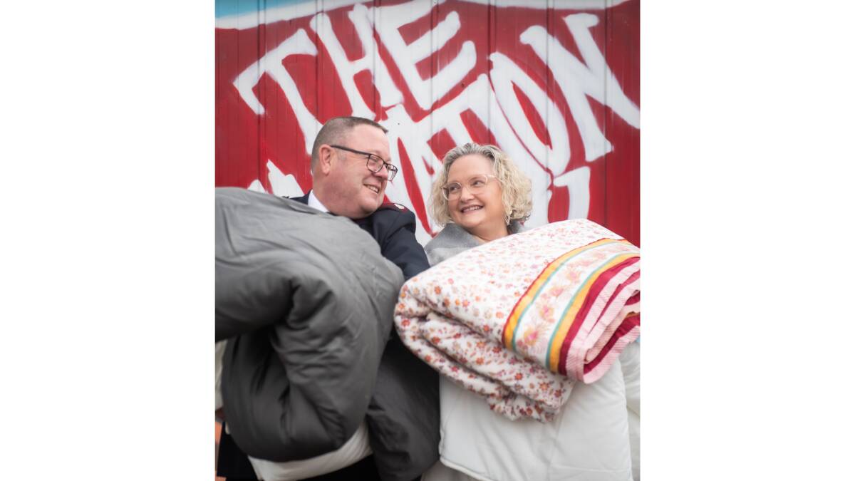 The Salvation Army and Handmade Market set up a successful collaboration last year to provide warm bedding and clothes to those in need. Picture by Karleen Minney