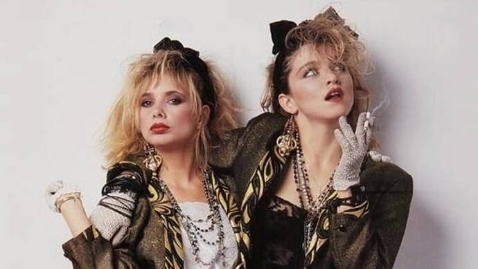 Rosanna Arquette and Madonna feature in the 1985 film Desperately Seeking Susan. Picture supplied 