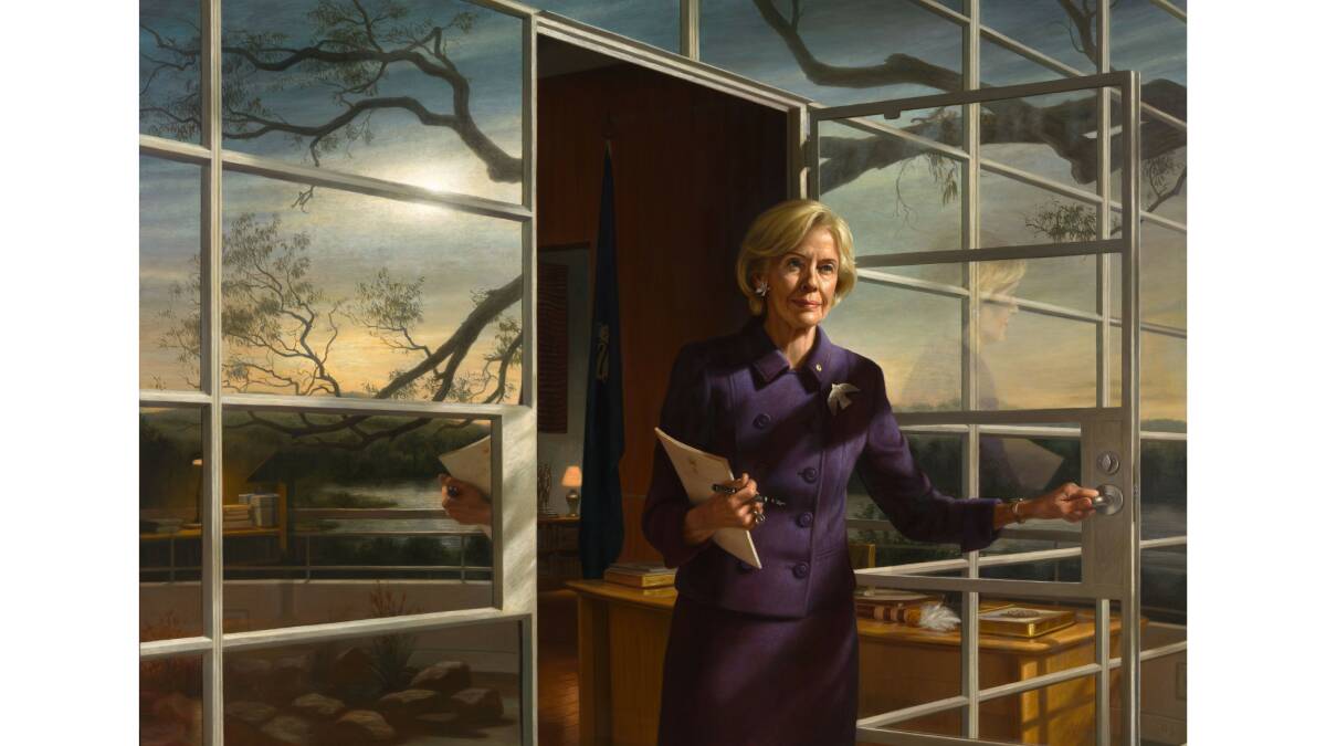 The Honourable Dame Quentin Bryce AD CVO, 2014 by Ralph Heimans AM. Picture supplied 