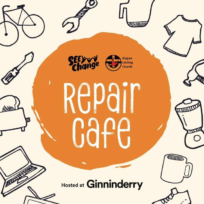Repair Cafe at Ginninderry on Sunday