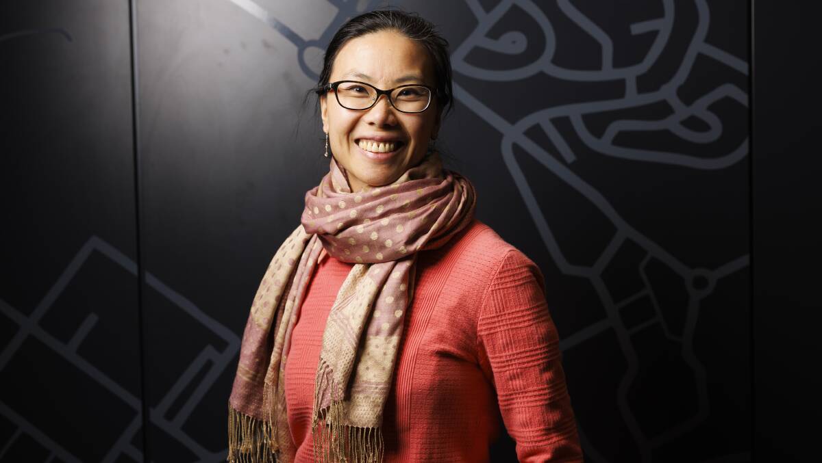 Canberra author Qin Qin is now leading living life on her own terms. Pictures by Keegan Carroll
