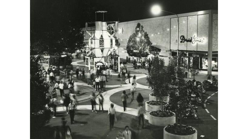 The Monaro Mall at night. Picture supplied 