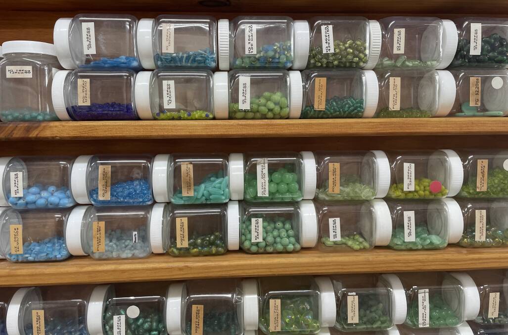 Bead Street is an Aladdin's Cave of beads. Picture: Megan Doherty