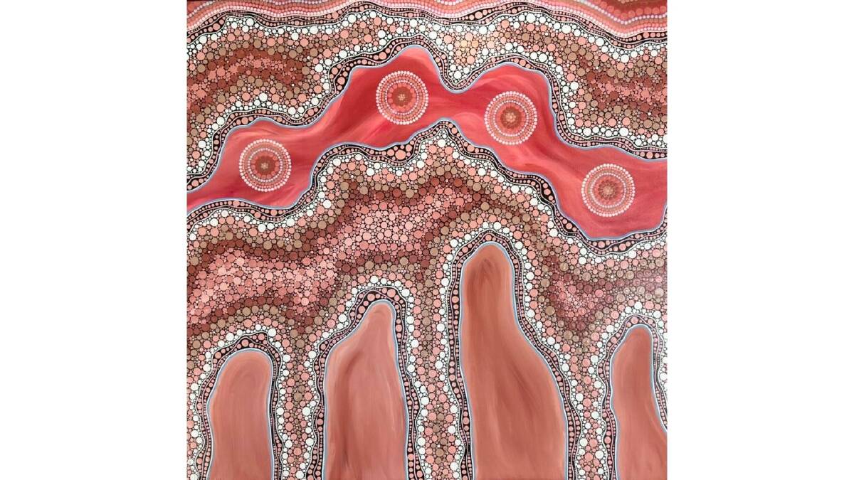Art By Kulka is an award-winning, Aboriginal artist who will be at this weekend's market. Picture supplied