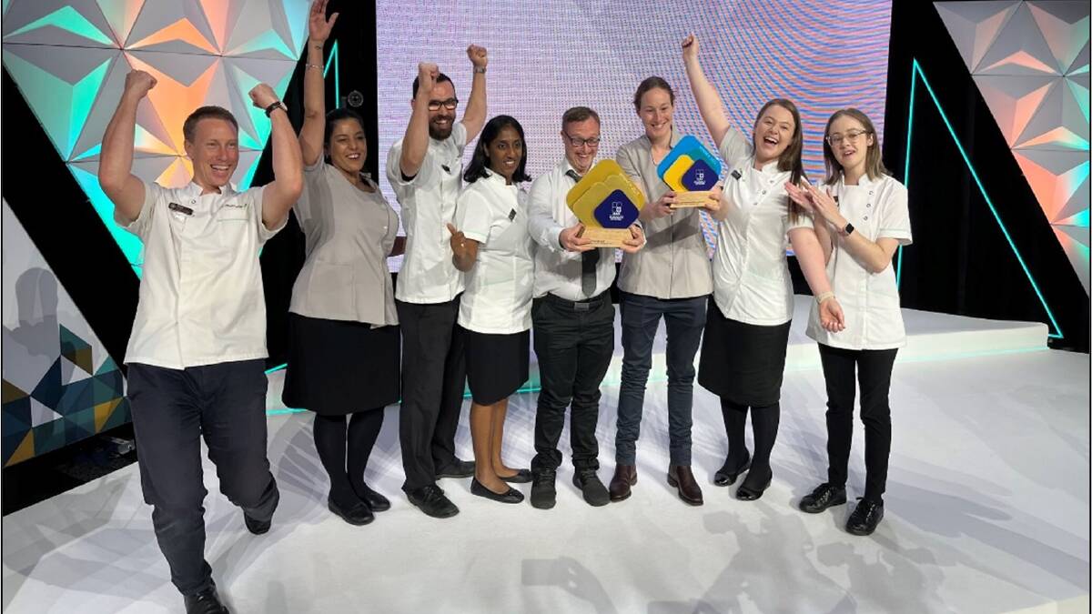 The Cooleman Court Pharmacy team celebrate their big win. Picture: Supplied