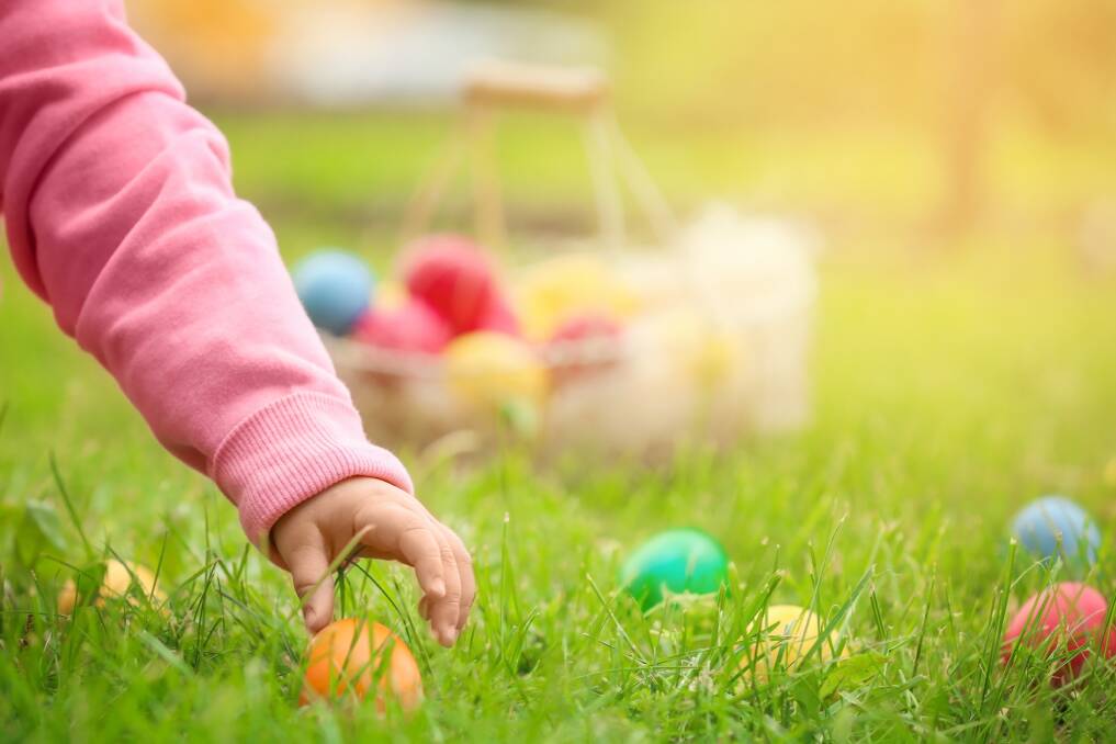 The simple joy of an Easter egg hunt will hopefully survive coronavirus craziness. Picture: Shutterstock