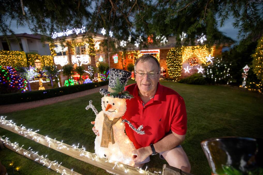 Phillip Smith has transformed the front yard of his McKellar home. Picture: Sitthixay Ditthavong