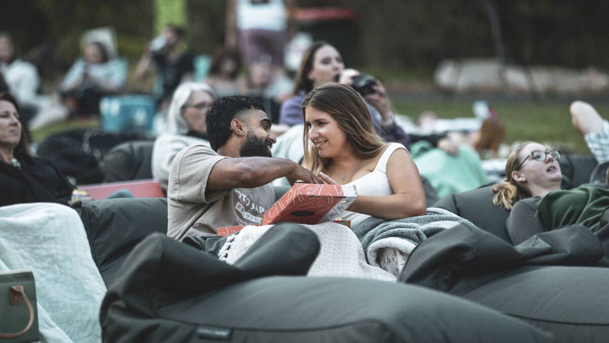 The Sunset Cinema is back at the Botanic Gardens in Canberra. Picture supplied 