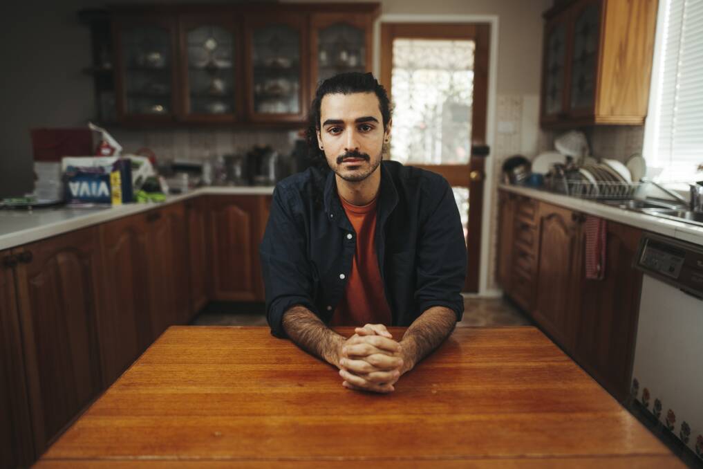 Photographer Dion Georgopoulos in a self-portrait.