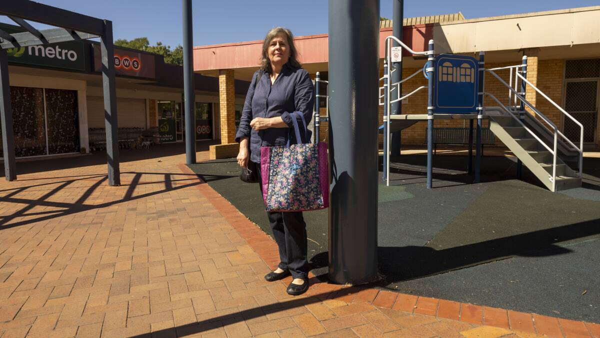 Weetangera resident Vicki Hill said the Woolworths-commissioned community consultation was a 'sham'. Picture by Gary Ramage