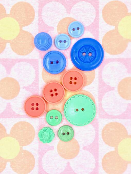 Buttons made from "melamine-formaldehyde allowed for utilitarian buttons at competitive cost". Picture supplied 