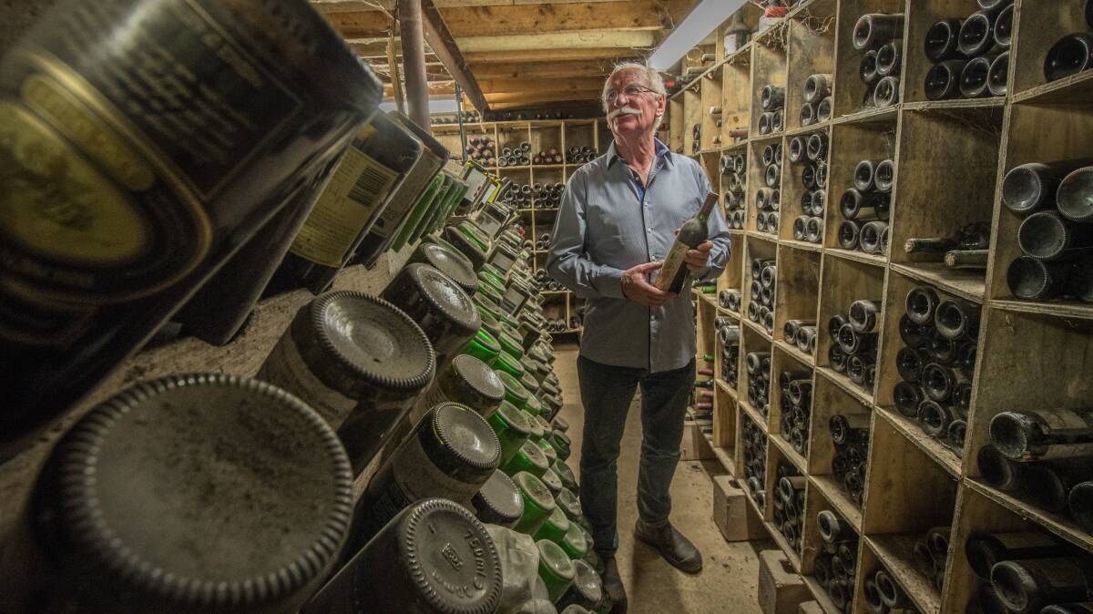 Helm Wines owner Ken Helm, who planted his first wines in 1973, says 50 years on, he is looking at a record vintage. Picture by Karleen Minney
