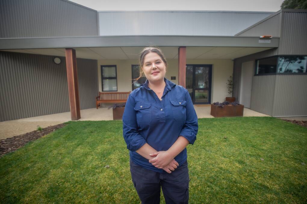 Michelle Dariol is operator of the ACT's new public crematorium at Gungahlin cemetery. Picture: Karleen Minney