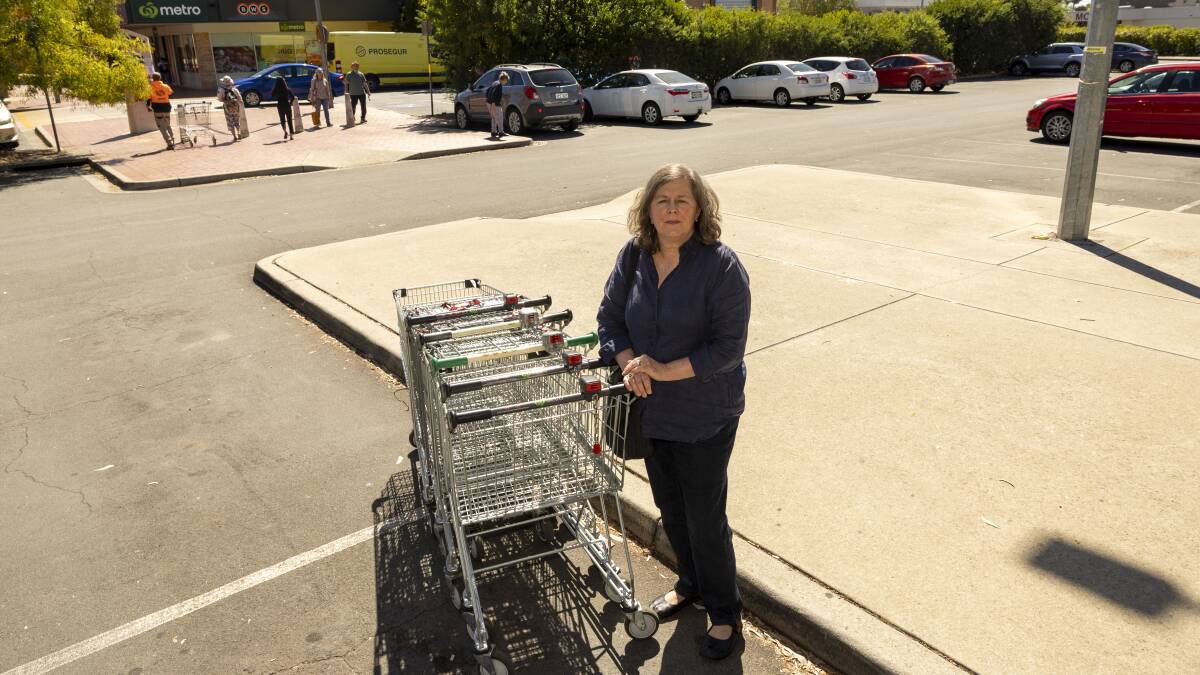 Vicki Hill said people enjoyed using the open-air carpark, making it easy to get in and out of the shops and local medical facilities. Picture by Gary Ramage 