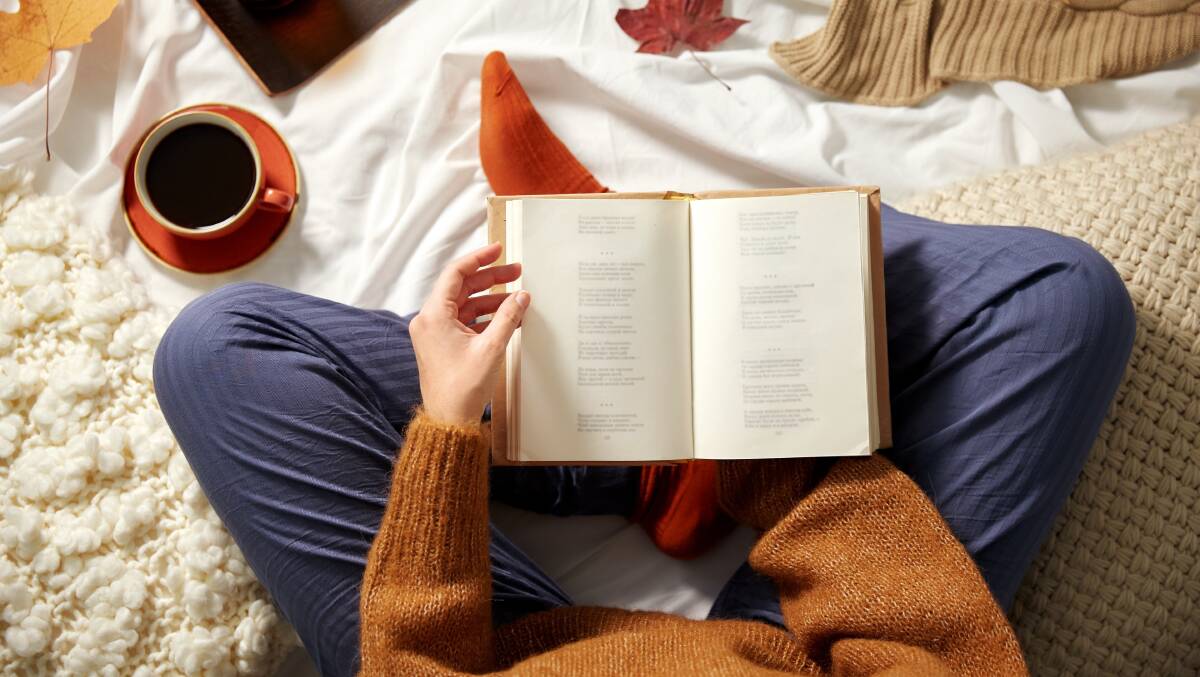 Cosy up with a good book this weekend. Picture Shutterstock