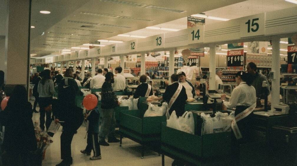 Woolworths was the first supermarket in the marketplace. Picture supplied 