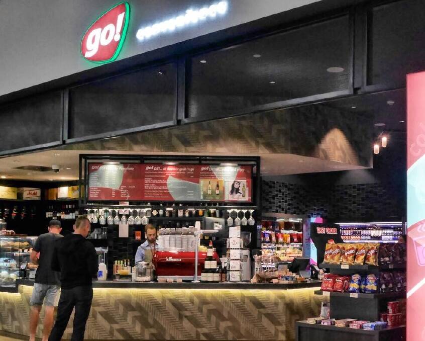 A Go! Convenience store is opening at the Canberra Airport.