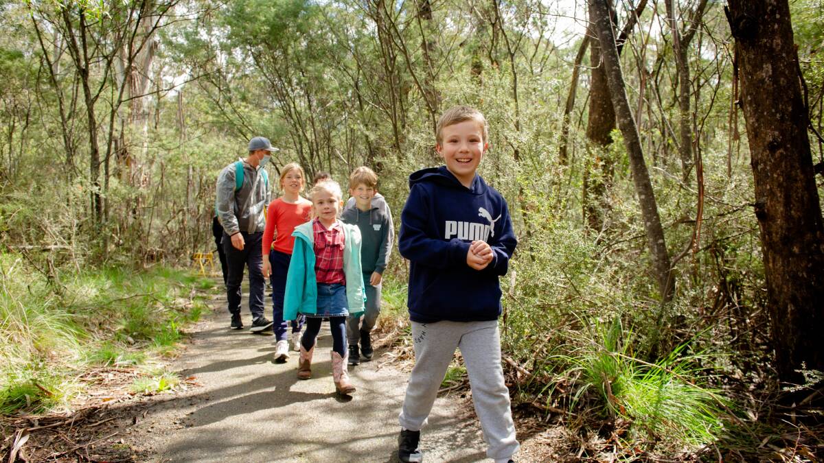 Lots to do these school holidays at the Tidbinbilla Nature Reserve. Picture by Elesa Kurtz
