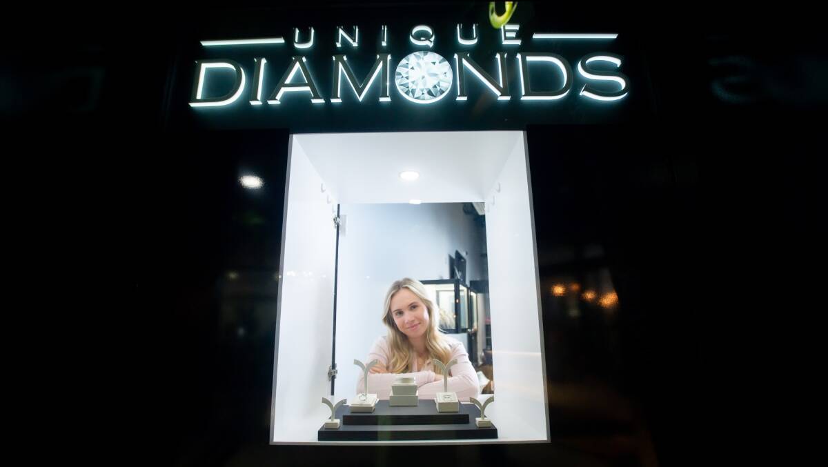 Unique Diamond sales manager Mia Somerville. Picture: Karleen Minney