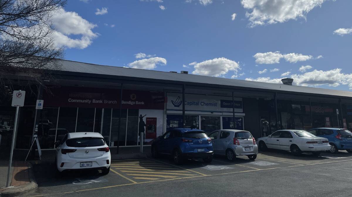 It's understood the existing Capital Chemist will expand its operations into the space left by the Bendigo Bank branch at the Wanniassa shops. Picture by Megan Doherty