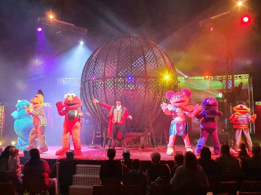 Circus and Sesame Street - does it get any better? Picture: Facebook
