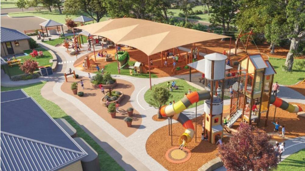 The proposed revamed Bungendore playground is likely to look like this. Picture: QPRC
