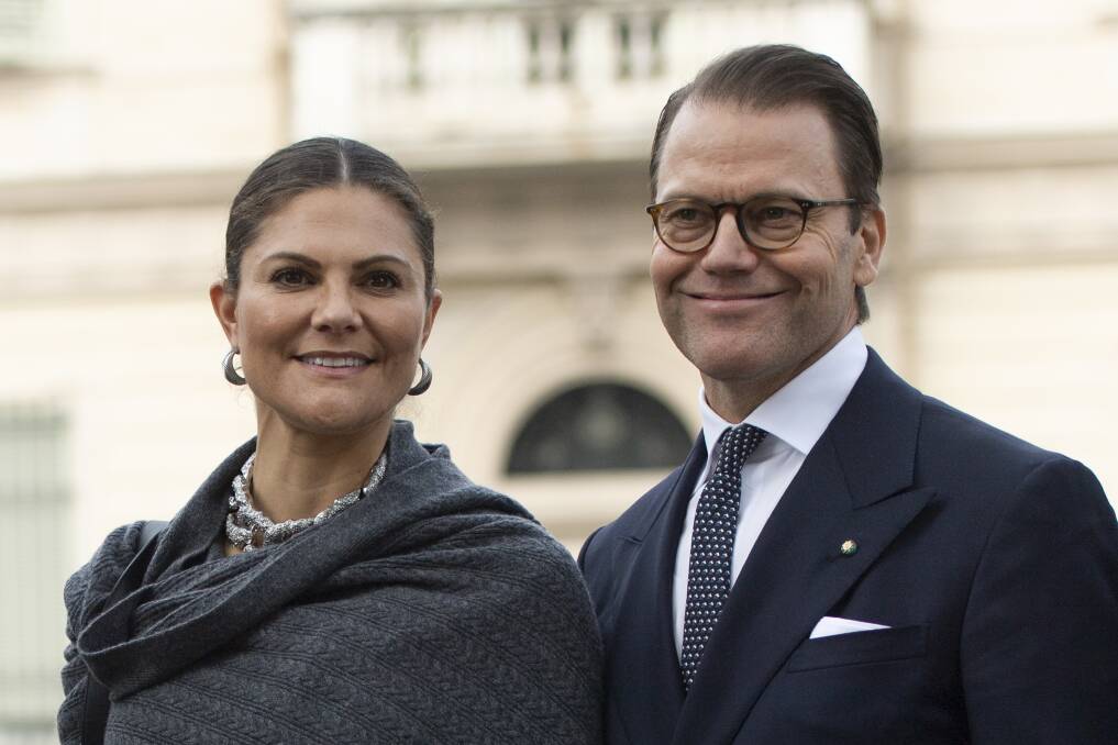 Sweden's Crown Princess Victoria and her husband Prince Daniel are touring Australia and New Zealand this month, with two packed days in Canberra. Picture Getty Images