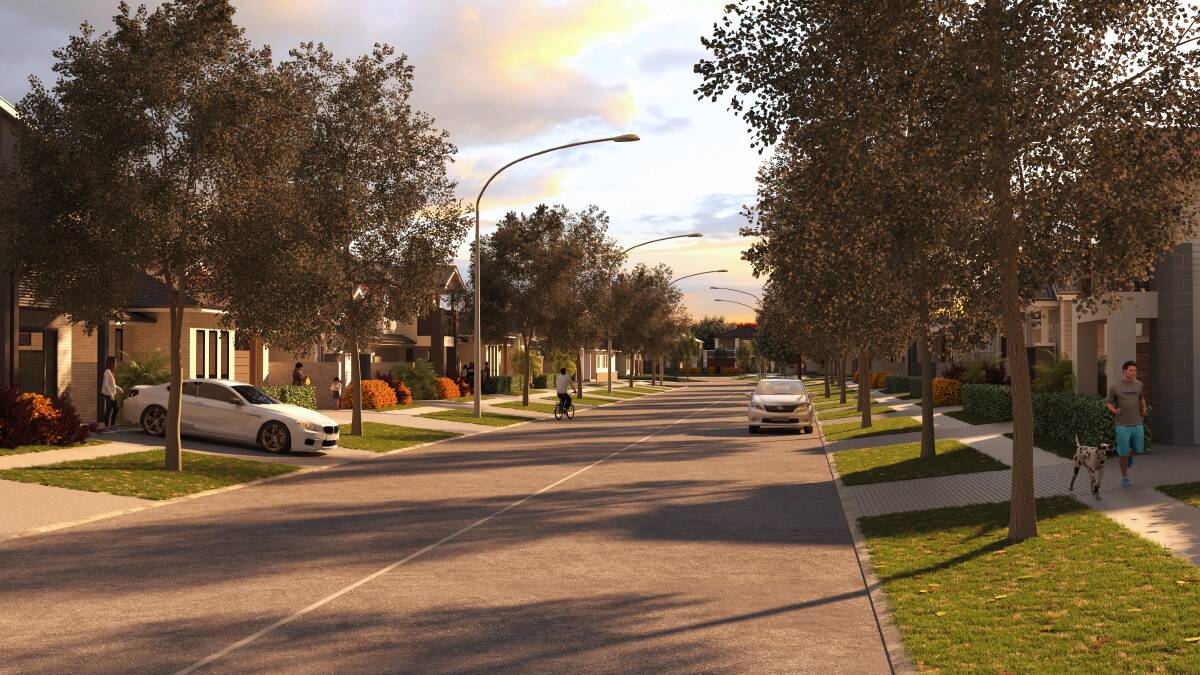 An artist's impression of South Jerrabomberra homes. Picture: Supplied