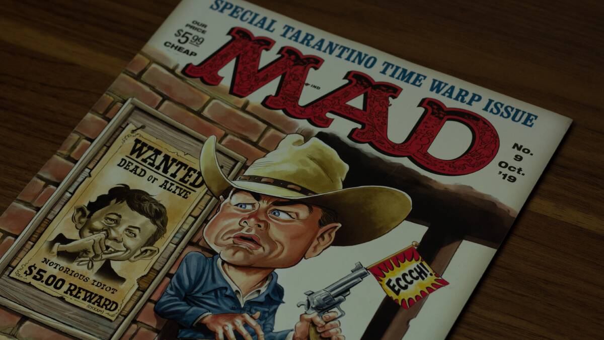 Mad magazine was definitely an early influence. Picture by Shutterstock