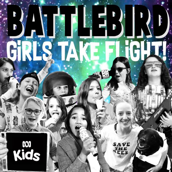 The ten girls who sing Girls Take Flight! are from around the nation. Picture: Supplied