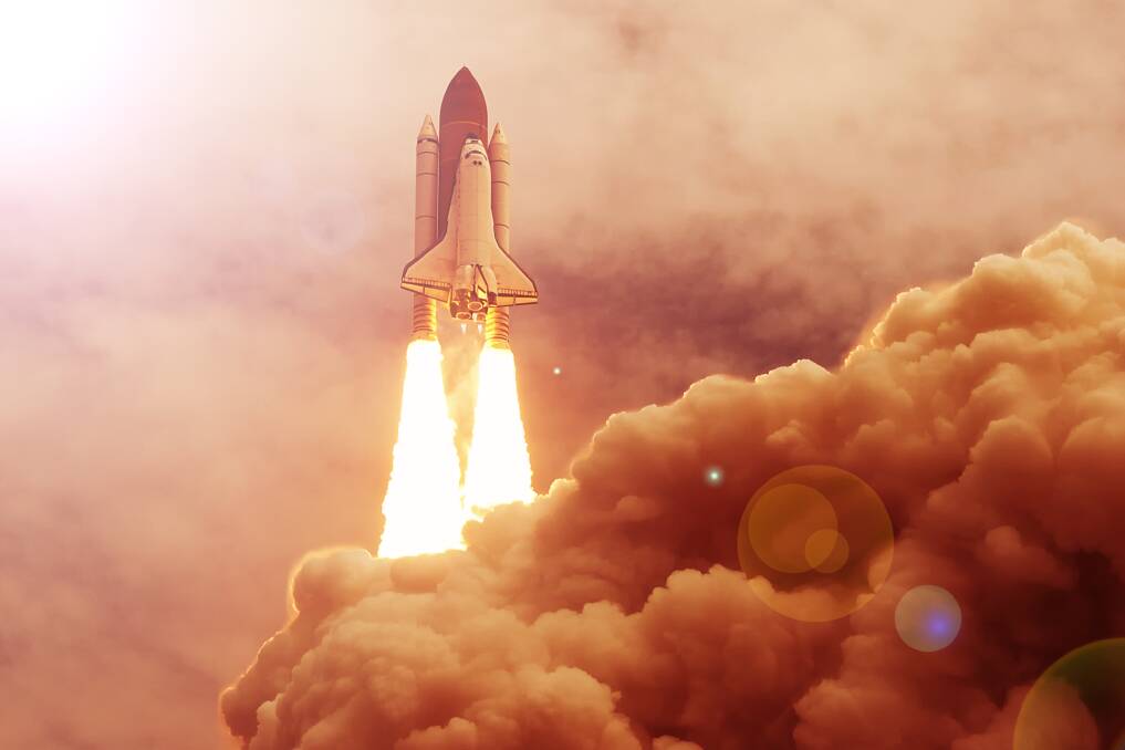 Rocket lift-off. Picture: Shutterstock/ NASA