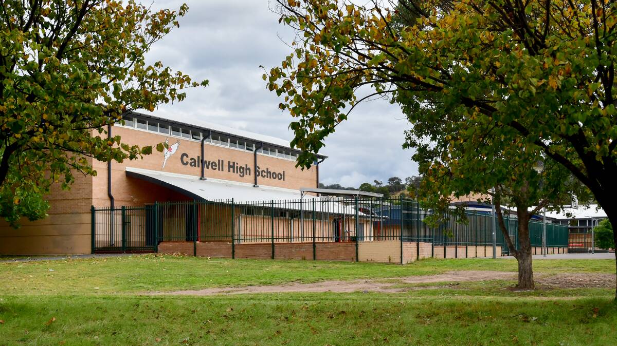 Revelations of violence and offensive behaviour exacerbated by staff shortages at Calwell High School have drawn attention to underlying problems in ACT schools. Picture: Elesa Kurtz