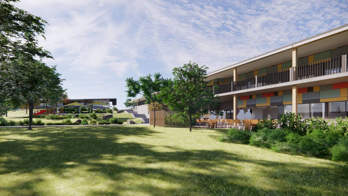 Design drawings for the Throsby School, which is set to open next year. Pictures: supplied
