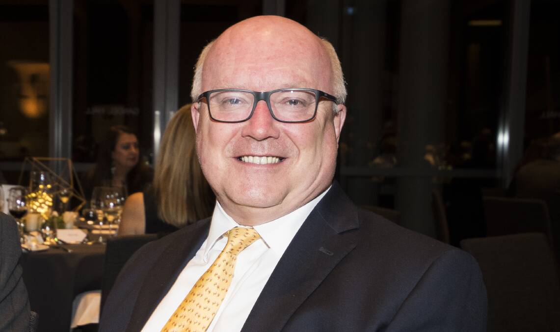 George Brandis has been appointed a professor in the practice of national security at the Australian National University. Picture: Dion Georgopolous